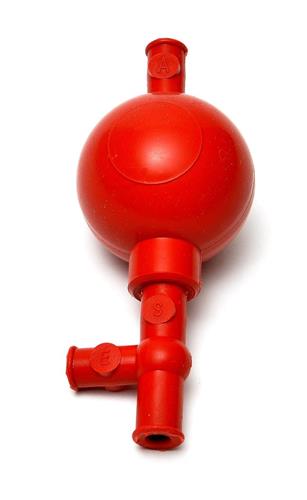 13681102A | Pipet Filler Silicone Red